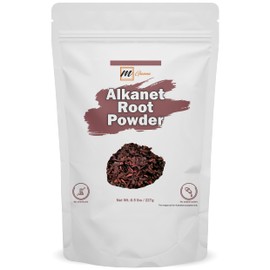 mGanna Alkanet Alkanna Tinctoria Root Powder 100% Natural Food & Cosmetic Grade 227 GMS / 0.5 LBS