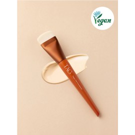 Tag Vegan Flat Foundation Brush, Korean Eco-Friendly Makeup Brush for Smooth Liquid & Cream Foundation Application
