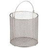 TRUSCO TSM-1515N Stainless Steel Cleaning Basket, Round, Effective Inner Dimensions: 5.6 x 5.6 x 5.7 inches (142 x 142 x 146 mm)