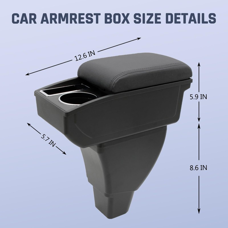 YJYWZH Car Armrest Box for Toyota bB Scion xB 2004