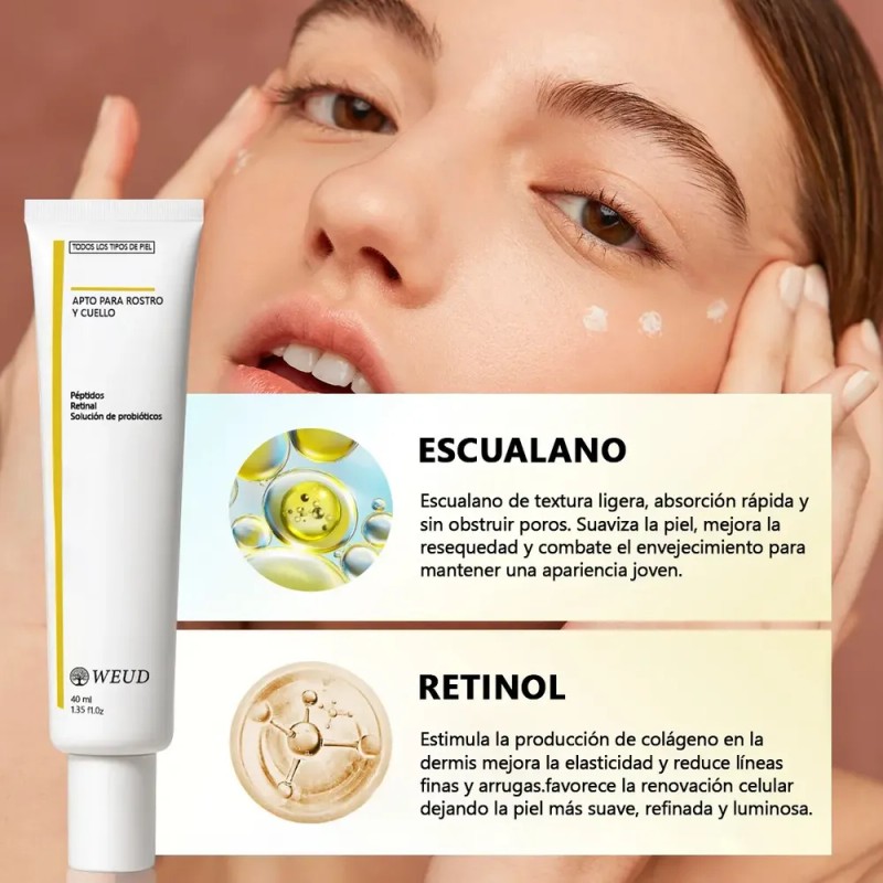 Weud Kit Antiarrugas Serum Hidratante Crema Ojos Colágeno
