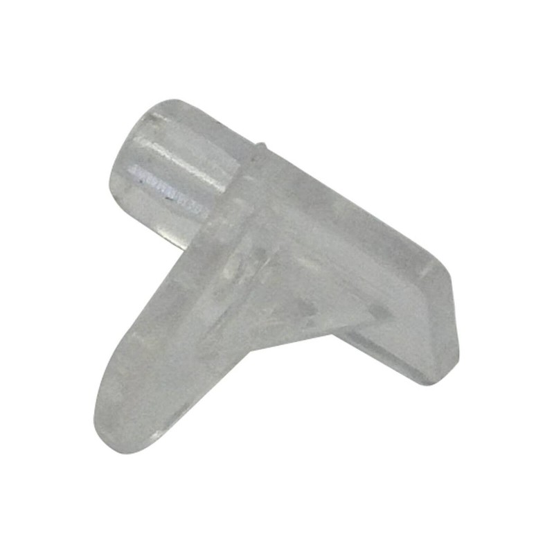 30 Clear Plastic 5mm M5 Shelf Supports Stud Pegs Kitchen