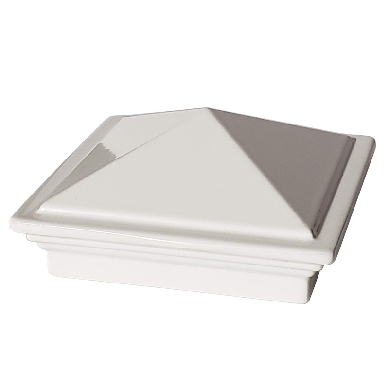 2" x 2" Aluminium Pyramid Post Cap for Metal Posts