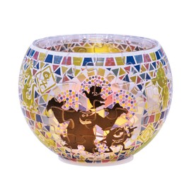 Jigsaw Puzzle Glass Mozaik - Monsters Ink - [Lampshade Puzzle]