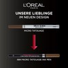 L'Oréal Paris Unbelieva Brow Micro Tatouage 105 Brunette, Smudge-proof Felt