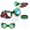 RuiJinGen Kaleidoscope Steampunk Goggles Rave Glasses Rainbow Prism Diffraction EDM