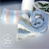OHE Body Towel, Blue, Gray, Approx. Width 7.9 x Length