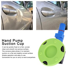 QANYEGN 3in Hand Pump Suction Vacuum Cup, Vacuum Pump Suction Cup, Heavy Duty Dent Repair Suction Lifter with Rubber Cups for Hail Damage Door Dings Repair