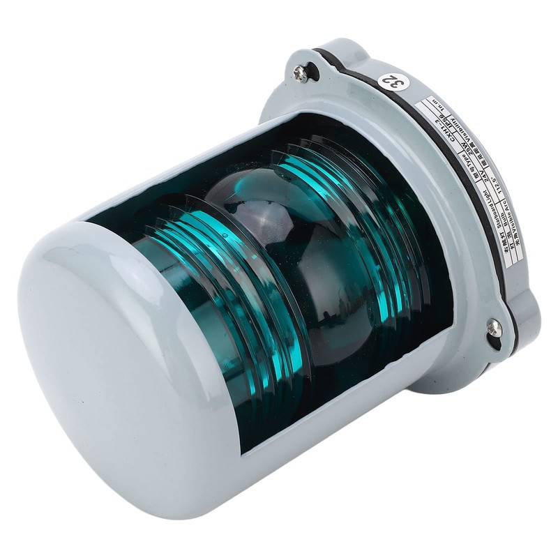 Luz de Navegación LED DC24V 25W Estribor Ancla Verde Mástil