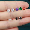 Melimarry Anti Allergy Plastic Earrings for Sensitive Ears, Silicone Soft