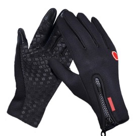 GWAWG Thermal Gloves for Men Women,Waterproof Cycling Gloves,Winter Christmas Cycling Gifts,Touch Screen Gloves (XL)