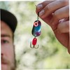 BIUDECO Supple Plastic Fishing Lure Eyes 4mm Size 3D Realistic