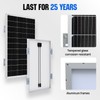 ECO-WORTHY 100W Solar Panel with Upgraded Pull-Out Bracket, Simple Installation