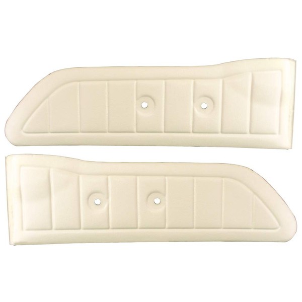 Door Panels White Correct Grain Texture Pair Fits 1961-66 F-Series