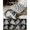 Cobbe Cobbe Duschkopf mit Schlauch, Hochdruck Druckerh?hend mit 8 Strahlarten,