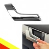 POETRYXIAO Door Handle Interior Replacement Kit, High Gloss Silver Interior