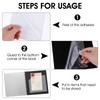 6 Pcs Planner Adhesive Pockets Clear Corner Pockets Sticky Pockets
