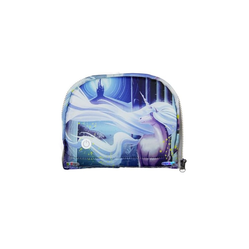 ergobag LED Zippies School Bag Accessory Front Pocket Motif Worlds