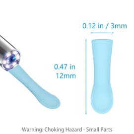 90 Pieces Ear Wax Removal Replacement Tips for Ear Camera, with 3 in 1 Cleaner Kit, Replacement Tips Ear for Wet/Dry Ear Wax Cleaning - Ear Spoons Accessories Set for Ear Wax Removal Endoscope