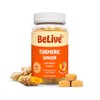 BeLive Turmeric and Ginger Gummies - 500mg - Joint and
