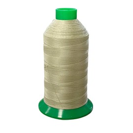 Serabond Bonded Polyester Thread 92 UV Resistant Heavy Duty Sewing Thread 8 oz Spool - Can Be Used On Home Sewing Machines (Sand)