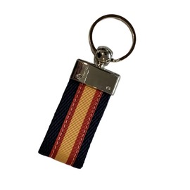 MIBANDERA MIFLAG Keychain Flag of Spain. Keychains for Men and Women with the Spanish Flag Car Motorcycle. (Blue Large Flag Stitch)
