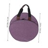 Operitacx Embroidery Kit Wool Storage Bag Knitting Tools Organizer Thread