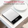 Alyvisun Digital Kitchen Scales, 5kg-1g Electronic Cooking Scales with 6