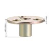 sourcing map M10x37x2.5mm Brad Hole Tee Nut Carbon Steel T-Nuts
