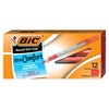 BIC Round Stic Grip Xtra Comfort Ballpoint Pen, Medium Point