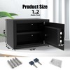 [ 1.2 Cu.ft. ]PATRON Fireproof Safe for Home,Digital Security Home