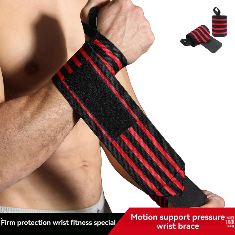 Snblzhef 1 Pair Wristband Wrist Support Brace Straps Extra Strength