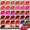 MAKI YIKA - Lápiz labial mate morado oscuro de larga