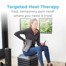 Pure Enrichment® PureRelief® XL Heating Pad - 12" x 24" Electric Heating Pad ...