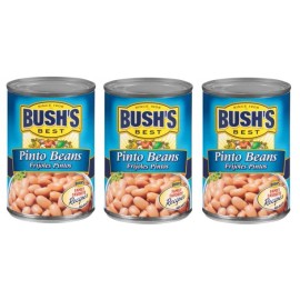 Bush's Best Pinto Beans (Pack of 3) 16 Ounce Cans