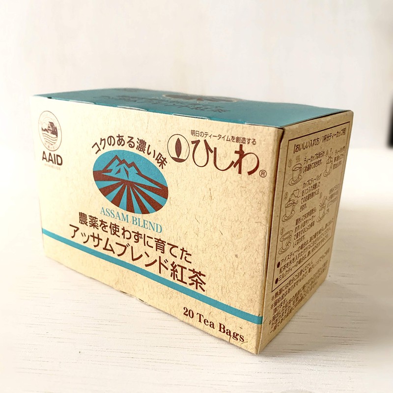 Ryowa-en Assam Blend Tea Grown Without Pesticides TB, 1.4 oz