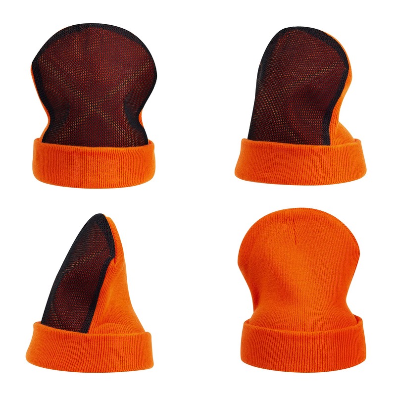 Gorro de algodón de punto con relleno para la cabeza