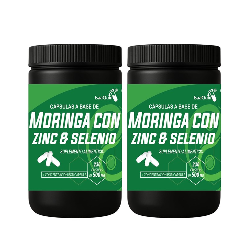 Do Moringa con Zinc y Selenio 2 Frascos de 230