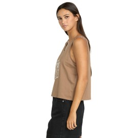 Volcom Women's to The Bank Tank Hazelnut Medium