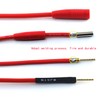 WJSTN 2mm Pin Plug Banana Plug to 4mm Banana Plug