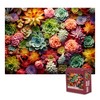 500 Piece Puzzle for Adults - Succulent Plants - Family