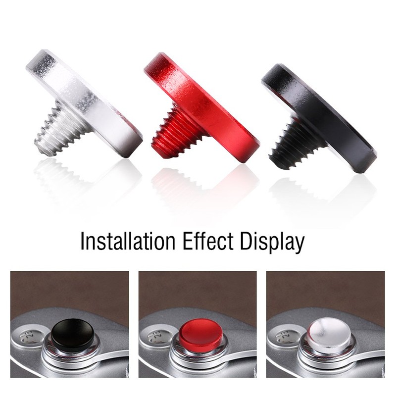 Tosuny Pack of 3 Shutter Release Buttons, Universal Concave Surface