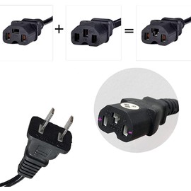 48V 12AH (SLA) Lead Acid Battery Charger for AC Adapter 3-Pin 3 Holes Plug Power Supply Cord