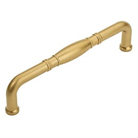 Cosmas 10 Pack 4313-128GC Gold Champagne Cabinet Hardware Handle Pull - 5" (128mm) Hole Centers