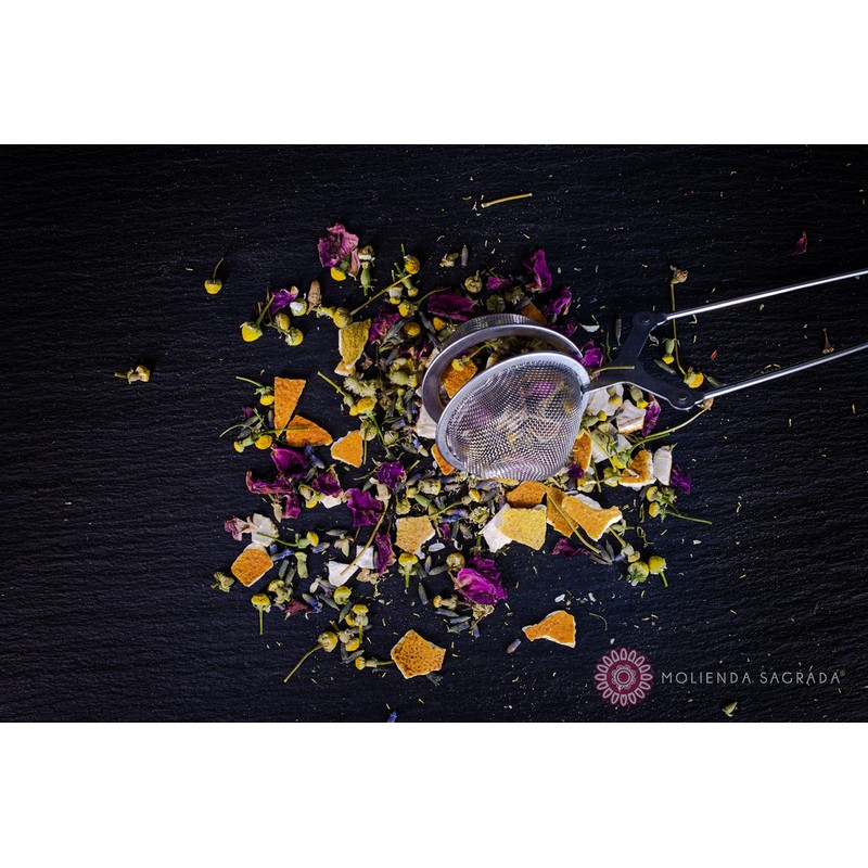 Molienda Sagrada Tisana Manzanilla Lavanda/Infusión Herbal / 15 sachets biodegradables