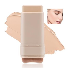 Barra Base Maquillaje Mate Correctora Contorno Cobertura Total Aplicador Incorporado
