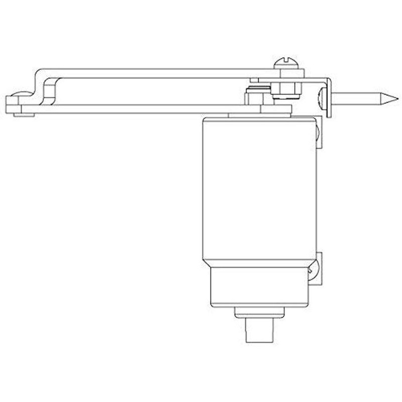 CRL Screen and Storm Door Rotary Hydraulic Closer