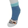 3 Pairs of Cat Printed Ankle Socks - Unisex Cat