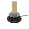 Creative Hobbies 5 Inch Electric Rustic Country Candle Lamp with