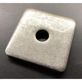 Unistrut (10) Strut Channel Washers 1-5/8" Square x 11/32 ID (1/4" Bolt) Stainless Steel